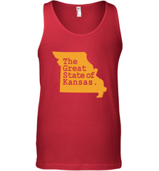The Great State Of Kansas Men's Tank Top Men's Tank Top - FordPhuMy