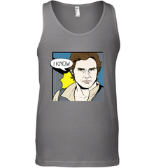 Star Wars Han Solo I Know Pop Art Couples Men's Tank Top Men's Tank Top - FordPhuMy
