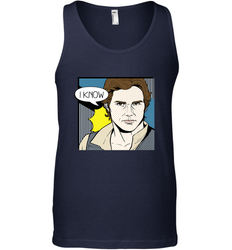 Star Wars Han Solo I Know Pop Art Couples Men's Tank Top