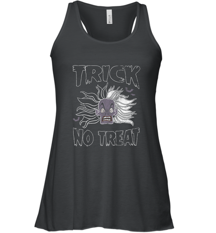Disney Dalmatians Cruella Trick No Treat Halloween Women's Racerback Tank Women's Racerback Tank / Black / XS Women's Racerback Tank - FordPhuMy