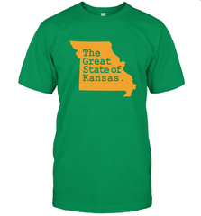 The Great State Of Kansas Men's T-Shirt Men's T-Shirt - FordPhuMy