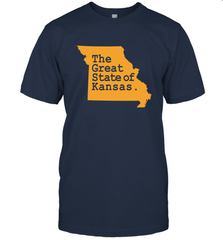 The Great State Of Kansas Men's T-Shirt Men's T-Shirt - FordPhuMy