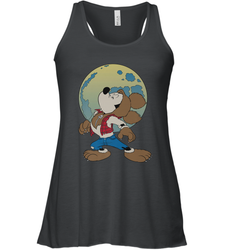 Disney Mickey Mouse Werewolf Halloween Costume Women's Racerback Tank