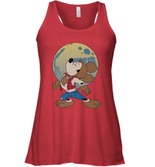 Disney Mickey Mouse Werewolf Halloween Costume Women's Racerback Tank Women's Racerback Tank - FordPhuMy