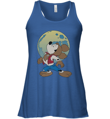 Disney Mickey Mouse Werewolf Halloween Costume Women's Racerback Tank Women's Racerback Tank - FordPhuMy