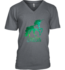 Lepricorn Leprechaun Unicorn shirt St Patricks Day Men's V-Neck Men's V-Neck - FordPhuMy