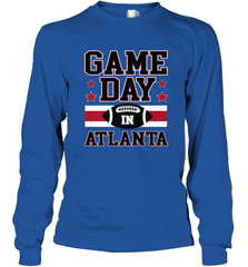 NFL Atlanta Game Day Football Home Team Colors Women Girl Gift Long Sleeve T-Shirt Long Sleeve T-Shirt - FordPhuMy