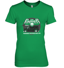 Marvel The Punisher Battle Van Since 1975 Women's Premium T-Shirt Women's Premium T-Shirt - FordPhuMy
