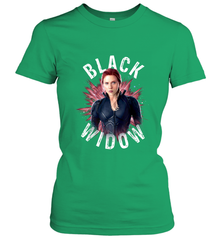 Avengers Endgame Black Widow Space Poster Graphic Women's T-Shirt Women's T-Shirt - FordPhuMy