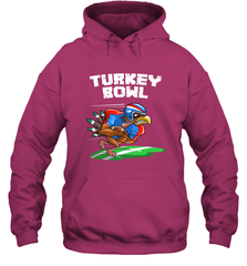 Cool Turkey Bowl _ Funny Thanksgiving Football Player Gift Hooded Sweatshirt Hooded Sweatshirt - FordPhuMy