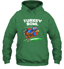 Cool Turkey Bowl _ Funny Thanksgiving Football Player Gift Hooded Sweatshirt Hooded Sweatshirt - FordPhuMy