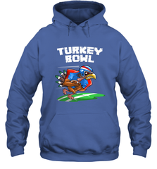Cool Turkey Bowl _ Funny Thanksgiving Football Player Gift Hooded Sweatshirt Hooded Sweatshirt - FordPhuMy