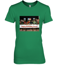 Comics Style Funny Christmas Happy Birthday Jesus Women's Premium T-Shirt