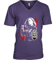 Avengers Endgame Captain Marvel Tag Poster Men's V-Neck Men's V-Neck - FordPhuMy