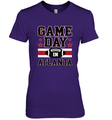 NFL Atlanta Game Day Football Home Team Colors Women Girl Gift Women's Premium T-Shirt Women's Premium T-Shirt - FordPhuMy