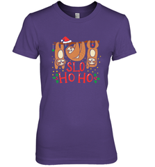 Sloth Christmas Women's Premium T-Shirt Women's Premium T-Shirt - FordPhuMy