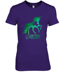 Lepricorn Leprechaun Unicorn shirt St Patricks Day Women's Premium T-Shirt Women's Premium T-Shirt - FordPhuMy