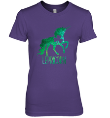 Lepricorn Leprechaun Unicorn shirt St Patricks Day Women's Premium T-Shirt Women's Premium T-Shirt - FordPhuMy