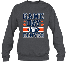 NFL Denver Co Game Day Football Home Team Colors Crewneck Sweatshirt Crewneck Sweatshirt - FordPhuMy