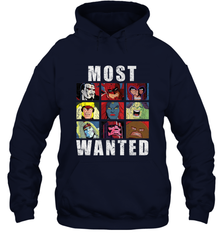 Marvel X Men Most Wanted Villains Retro Hooded Sweatshirt Hooded Sweatshirt - FordPhuMy