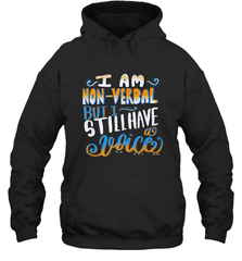 Special Needs NonVerbal Autism Awesome Hooded Sweatshirt Hooded Sweatshirt - FordPhuMy