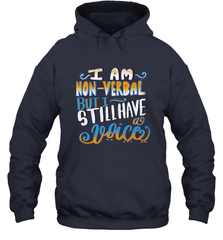 Special Needs NonVerbal Autism Awesome Hooded Sweatshirt Hooded Sweatshirt - FordPhuMy