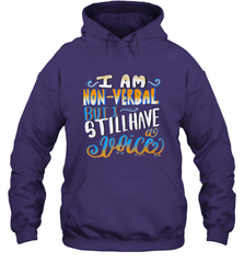 Special Needs NonVerbal Autism Awesome Hooded Sweatshirt Hooded Sweatshirt - FordPhuMy