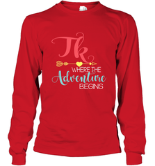 TK Transitional Kindergarten Where The Adventure Begins Long Sleeve T-Shirt Long Sleeve T-Shirt - FordPhuMy