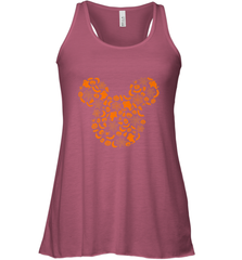 Disney Mickey Mouse Halloween Silhouette Women's Racerback Tank Women's Racerback Tank - FordPhuMy