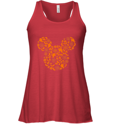Disney Mickey Mouse Halloween Silhouette Women's Racerback Tank