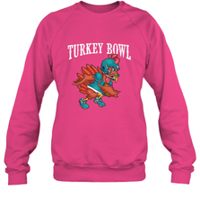 Cool Turkey Bowl _ Funny Thanksgiving Football Player Crewneck Sweatshirt Crewneck Sweatshirt - FordPhuMy