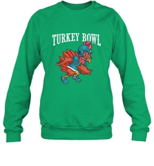Cool Turkey Bowl _ Funny Thanksgiving Football Player Crewneck Sweatshirt Crewneck Sweatshirt - FordPhuMy