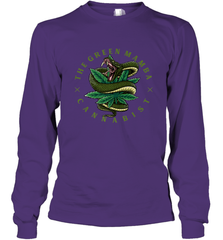 The Green Mamba, Cannabist, Weed Grower Pot Smoker Long Sleeve T-Shirt Long Sleeve T-Shirt - FordPhuMy