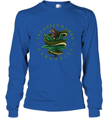 The Green Mamba, Cannabist, Weed Grower Pot Smoker Long Sleeve T-Shirt Long Sleeve T-Shirt - FordPhuMy