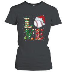 Funny Kid Boys Love Baseball Christmas Ball Santa Hat Gift Women's T-Shirt Women's T-Shirt - FordPhuMy