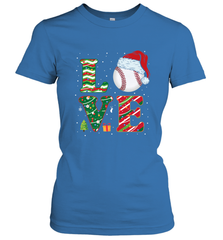 Funny Kid Boys Love Baseball Christmas Ball Santa Hat Gift Women's T-Shirt Women's T-Shirt - FordPhuMy