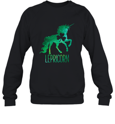 Lepricorn Leprechaun Unicorn shirt St Patricks Day Crewneck Sweatshirt