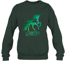 Lepricorn Leprechaun Unicorn shirt St Patricks Day Crewneck Sweatshirt Crewneck Sweatshirt - FordPhuMy
