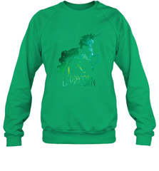 Lepricorn Leprechaun Unicorn shirt St Patricks Day Crewneck Sweatshirt Crewneck Sweatshirt - FordPhuMy