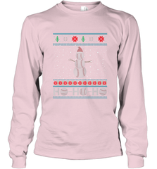 Christmas Baseball Snowman Ugly Christmas Xmas Long Sleeve T-Shirt Long Sleeve T-Shirt - FordPhuMy