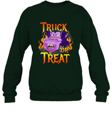 Disney Pixar Cars Halloween Vampire Truck Or Treat Crewneck Sweatshirt Crewneck Sweatshirt - FordPhuMy