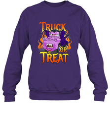 Disney Pixar Cars Halloween Vampire Truck Or Treat Crewneck Sweatshirt Crewneck Sweatshirt - FordPhuMy