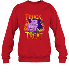 Disney Pixar Cars Halloween Vampire Truck Or Treat Crewneck Sweatshirt Crewneck Sweatshirt - FordPhuMy