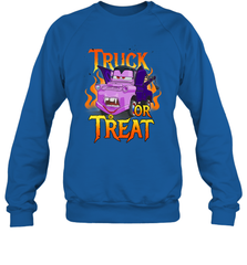 Disney Pixar Cars Halloween Vampire Truck Or Treat Crewneck Sweatshirt Crewneck Sweatshirt - FordPhuMy