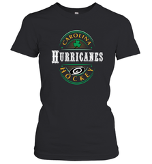 Carolina Hurricanes Fanatics St. Patrick's Day Forever Lucky Women's T-Shirt Women's T-Shirt - FordPhuMy