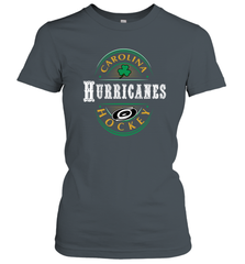 Carolina Hurricanes Fanatics St. Patrick's Day Forever Lucky Women's T-Shirt Women's T-Shirt - FordPhuMy
