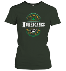 Carolina Hurricanes Fanatics St. Patrick's Day Forever Lucky Women's T-Shirt Women's T-Shirt - FordPhuMy
