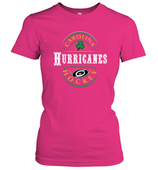 Carolina Hurricanes Fanatics St. Patrick's Day Forever Lucky Women's T-Shirt Women's T-Shirt - FordPhuMy