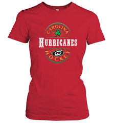 Carolina Hurricanes Fanatics St. Patrick's Day Forever Lucky Women's T-Shirt Women's T-Shirt - FordPhuMy