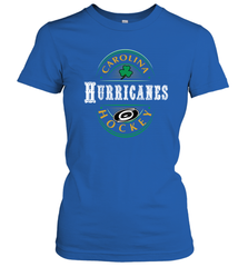 Carolina Hurricanes Fanatics St. Patrick's Day Forever Lucky Women's T-Shirt Women's T-Shirt - FordPhuMy